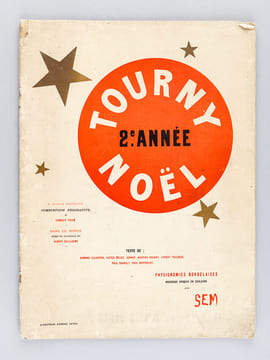 Tourny Noël Deuxième Année. 1896. DEPAS, Edmond (dir.) ; Collectif : SEM ; SILVESTRE, Armand ; BRUANT, Aristide ; TOULOUZE, Ernest ; GAVAULT, Paul ; ...