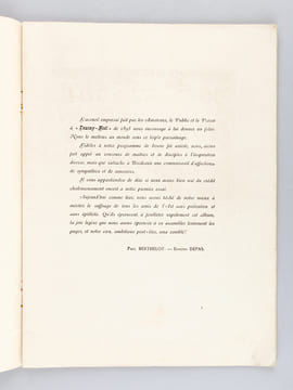 Tourny Noël Deuxième Année. 1896. DEPAS, Edmond (dir.) ; Collectif : SEM ; SILVESTRE, Armand ; BRUANT, Aristide ; TOULOUZE, Ernest ; GAVAULT, Paul ; ...