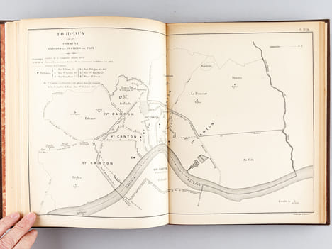 Bordeaux. Aperçu Historique. Sol, Population, Industrie, Commerce. Administration. Album. (4 Volumes - Complet) Tomes 1, 2, 3 et Album [ Edition ...