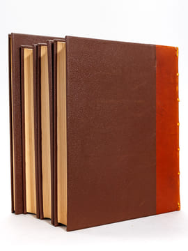 Bordeaux. Aperçu Historique. Sol, Population, Industrie, Commerce. Administration. Album. (4 Volumes - Complet) Tomes 1, 2, 3 et Album [ Edition ...