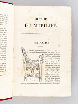 Histoire du Mobilier. Recherches et Notes sur les Objets d'Art qui peuvent composer l'ameublement et les collections de l'homme du monde et du ...