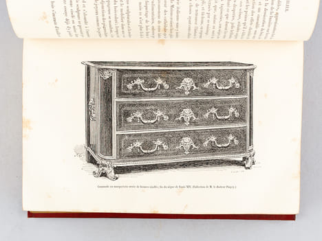 Histoire du Mobilier. Recherches et Notes sur les Objets d'Art qui peuvent composer l'ameublement et les collections de l'homme du monde et du ...