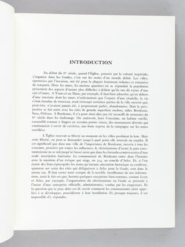 Recherches sur les Origines chrétiennes de Bordeaux . MAILLE, Marquise de