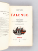 Histoire de Talence [ Edition originale ]. FERRUS, Maurice