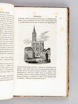 Voyage pittoresque en Alsace par le chemin de fer de Strasbourg à Bâle [ Edition originale ]. ROUVROIS, Th. de M. de