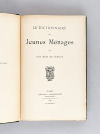 Le Dictionnaire des Jeunes Ménages [ Edition originale ]