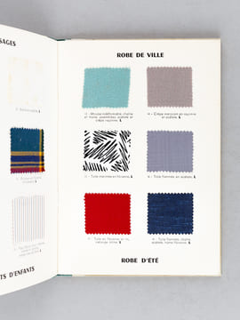Rayonne et Acétate - Fibranne [ Avec : ] Rayonne - Acétate - Fibranne et textiles Synthétiques [ bien complet des 48 échantillons ]. Collectif ; ...
