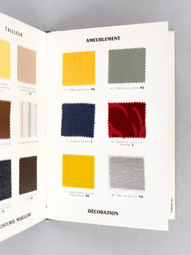 Rayonne et Acétate - Fibranne [ Avec : ] Rayonne - Acétate - Fibranne et textiles Synthétiques [ bien complet des 48 échantillons ]. Collectif ; ...