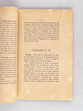 De la vinification et du vin de Tarn-et-Garonne [ Edition originale ]. BESSIERES, E.