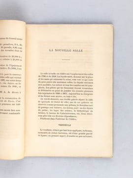 Notice sur les Salles de Spectacle de Toulouse avec les dessins des principaux motifs de sculpture et une vue générale de la Salle [ Edition originale ...