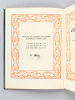 Les Quatrains d'Omar Khayyam. Traduits du persan sur le manuscrit conservé à la Bodleian Library d'Oxford [ Exemplaire sur papier du Japon ]. KHAYYAM, ...