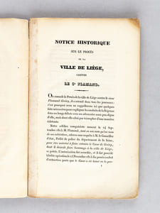 Remise solennelle du Coeur de Grétry à la ville de Liège [ Edition originale ] Notice historique du procès que cette ville a soutenu pour en obtenir la restitution ; Relation des Fêtes qui ont eu lieu les 7, 8 et 9 septembre 1828, pour en célébrer le retour, suivies des procès verbaux, pièces justificatives, etc. 