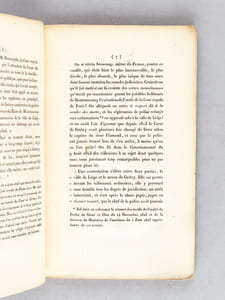 Remise solennelle du Coeur de Grétry à la ville de Liège [ Edition originale ] Notice historique du procès que cette ville a soutenu pour en obtenir la restitution ; Relation des Fêtes qui ont eu lieu les 7, 8 et 9 septembre 1828, pour en célébrer le retour, suivies des procès verbaux, pièces justificatives, etc. 