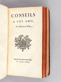 L'ombre du Grand Colbert, le Louvre et la Ville de Paris. Dialogue [ Avec : ] Réflexions sur le Comique-Larmoyant, par Mr M. D. C. Trésorier de France, & Conseiller au Présidial, de l'Académie de La Rochelle, adressées à MM. Arcère & Thylorier, de la même Académie [ Avec : ] Conseils à une Amie, par Madame de P*** [ Edition originale ]