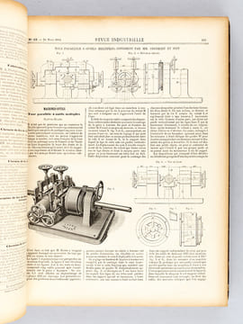 Revue Industrielle. Journal hebdomadaire illustré, fondé en 1870, publié par H. Josse, Ingénieur Civil. Année 1894 - XXVe année [ Contient notamment ...