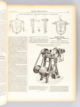 Revue Industrielle. Journal hebdomadaire illustré, fondé en 1870, publié par H. Josse, Ingénieur Civil. Année 1894 - XXVe année [ Contient notamment ...