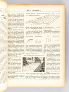 Revue Industrielle. Journal hebdomadaire illustré, fondé en 1870, publié par H. Josse, Ingénieur Civil. Année 1894 - XXVe année [ Contient notamment ...