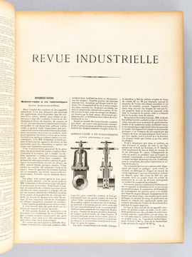 Revue Industrielle. Journal hebdomadaire illustré, fondé en 1870, publié par H. Josse, Ingénieur Civil. Année 1894 - XXVe année [ Contient notamment ...