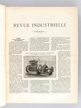Revue Industrielle. Journal hebdomadaire illustré, fondé en 1870, publié par H. Josse, Ingénieur Civil. Année 1905 - XXXVIe année [ Contient notamment ...