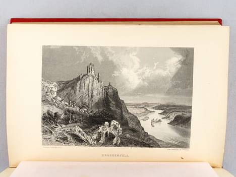 Le Rhin en 1885. Excursion pittoresque, anecdotique et littéraire à travers la Suisse et l'Allemagne.. BORDOT, Anatole