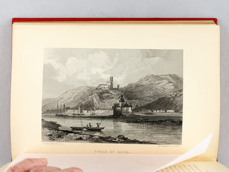 Le Rhin en 1885. Excursion pittoresque, anecdotique et littéraire à travers la Suisse et l'Allemagne.. BORDOT, Anatole