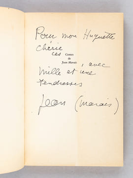 Contes de Jean Marais [ Livre dédicacé par l'auteur ]. MARAIS, Jean