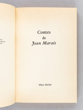 Contes de Jean Marais [ Livre dédicacé par l'auteur ]. MARAIS, Jean