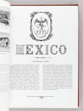Notes sur le Mexique [ Edition originale - Livre dédicacé par l'auteur ] Les Français au Mexique. Mexico : La Ville ancienne - La Ville moderne - ...
