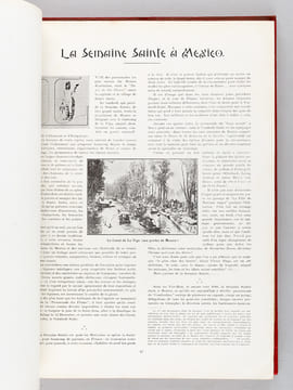 Notes sur le Mexique [ Edition originale - Livre dédicacé par l'auteur ] Les Français au Mexique. Mexico : La Ville ancienne - La Ville moderne - ...