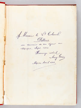 Notes sur le Mexique [ Edition originale - Livre dédicacé par l'auteur ] Les Français au Mexique. Mexico : La Ville ancienne - La Ville moderne - ...