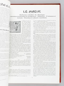 Notes sur le Mexique [ Edition originale - Livre dédicacé par l'auteur ] Les Français au Mexique. Mexico : La Ville ancienne - La Ville moderne - ...
