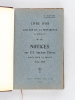 Livre d'Or du Collège de La Providence d'Amiens. Notices sur 173 Anciens Elèves morts pour la France 1914-1919 [ Edition originale ]. MANTEL, F. 