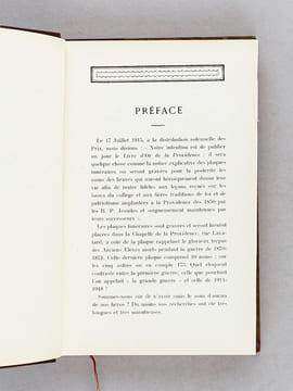 Livre d'Or du Collège de La Providence d'Amiens. Notices sur 173 Anciens Elèves morts pour la France 1914-1919 [ Edition originale ]. MANTEL, F. 