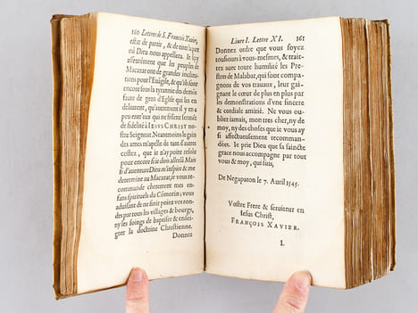 Lettres du B. Père Sainct François Xavier, de la Compagnie de Iesus, Apostre du Iapon [ Lettres du B. Père Saint François Xavier de la Compagnie de ...