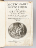 Dictionnaire historique et critique. Tome Troisième. BAYLE, Monsieur ; [ BAYLE, Pierre ]
