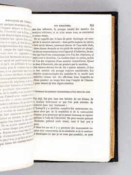 Traité des Applications de l'Electricité à la thérapeutique médicale et chirurgicale.. BECQUEREL, Antoine