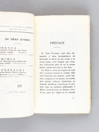 La Chine Pacifique d'après ses Ecrivains anciens et modernes [ Edition originale ] Morceaux choisis et traduits par Tsen Tsonming