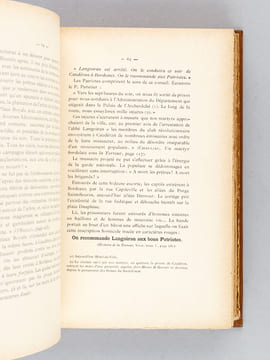 Les Religieuses de Notre-Dame à Bordeaux pendant la période révolutionnaire. [ Edition originale ]. LELIEVRE, Abbé Henri
