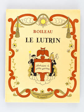 Le Lutrin. Illustrations de Lucien Boucher. BOILEAU, Nicolas ; BOUCHER, Lucien