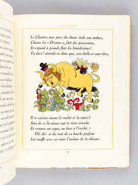 Le Lutrin. Illustrations de Lucien Boucher. BOILEAU, Nicolas ; BOUCHER, Lucien