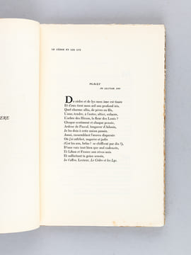 Le Cèdre et les Lys [ Edition originale ]. KLAT, Hector