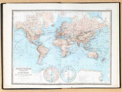 Atlas usuel de Géographie Moderne