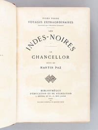 Les Indes-Noires. Le Chancellor. Martin Paz