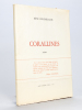 Corallines. Poèmes  [ Edition originale - Livre dédicacé par l'auteur ]. COLOMB-JACOB, Irène
