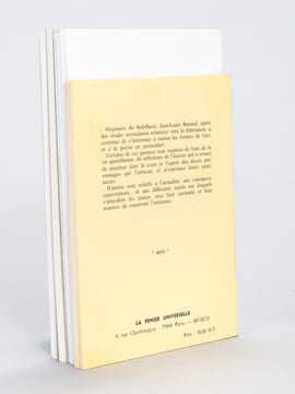 [ Lot de 6 ouvrages de poésie de Jean-Louis Durand ] Transparences [ Livre dédicacé par l'auteur ] [ Avec : ] Comme veines sur marbre [ Livre dédicacé ...