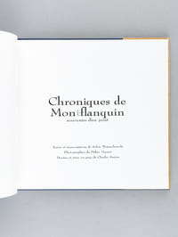 Chroniques de Montflanquin. Souvenirs d'un Jurat.