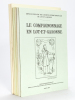 [ Lot de 7 recueils de Documents relatifs au Lot-et-Garonne ] Une société Rurale au XIXe siècle. Le Lot-et-Garonne de l'Empire à la République. ...