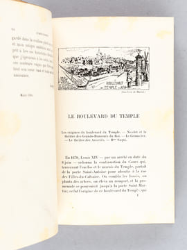 Anciens Théâtres de Paris. Le Boulevard du Temple. Les Théâtres du Boulevard.. CAIN, Georges