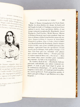 Anciens Théâtres de Paris. Le Boulevard du Temple. Les Théâtres du Boulevard.. CAIN, Georges