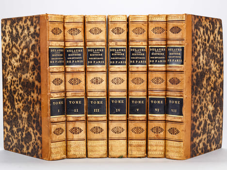 Histoire Physique, Civile et Morale des Environs de Paris (7 Tomes - Complet) Depuis les premiers temps historiques jusqu'à nos jours.. DULAURE, J. A.